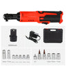 Rechargeable Ratchet Wrench Portable Lithium Battery Fast Electric Wrench.